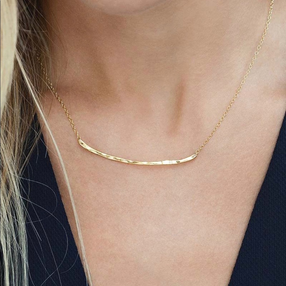 Gorjana taner bar necklace